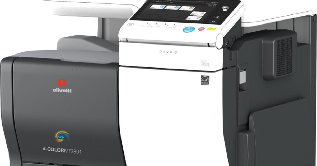 Olivetti dColor MF3300 Printer Copier MFP. Rent Buy or… Copier King