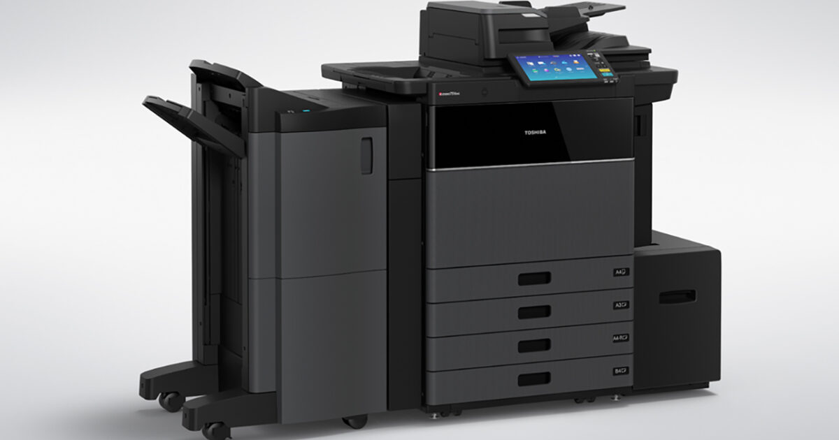 Toshiba estudio 7516AC Printer Copier MFP. Rent Buy or… Copier King